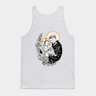 St Anthony of Padua - Catholic Saints Tank Top